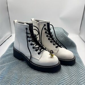 Madden Girl Carra Lug Sole Ankle Boots